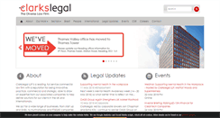 Desktop Screenshot of clarkslegal.com